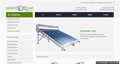 Desktop Screenshot of mundosolargdl.com